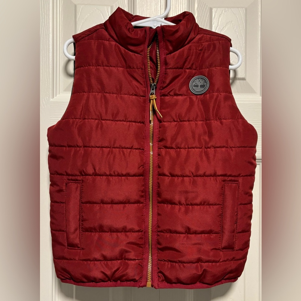 Timberland Boys Full Zip Puffer Vest